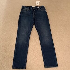 Frame Modern Straight Jeans